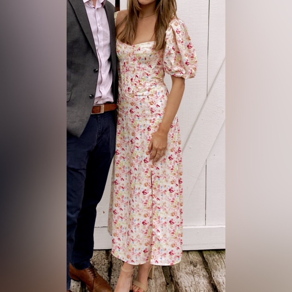 Bardot x Revolve Floral Dress